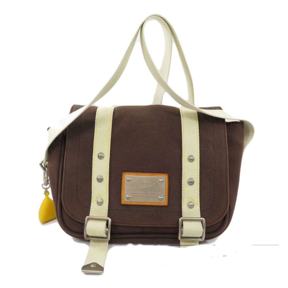 Louis Vuitton Buzas PM Antigua Shoulder Bag Canvas